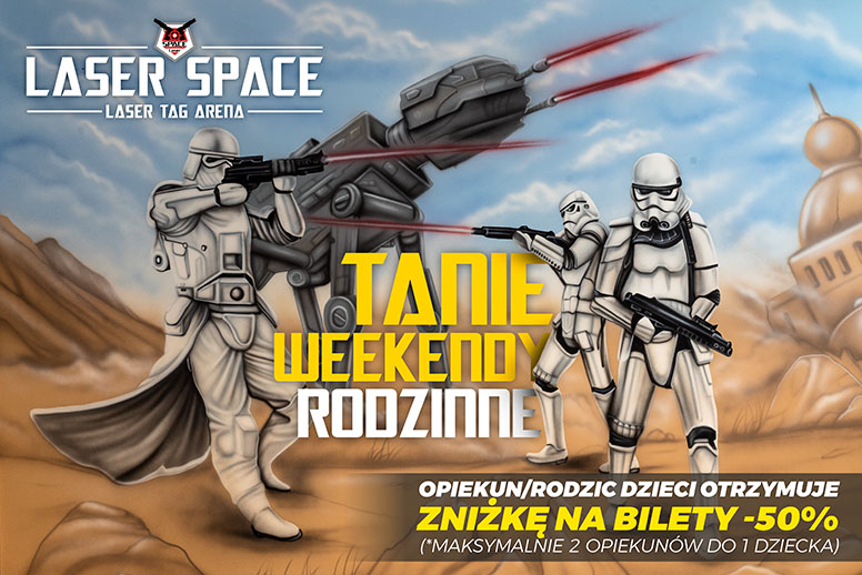 Tanie weekendy w Laser Space